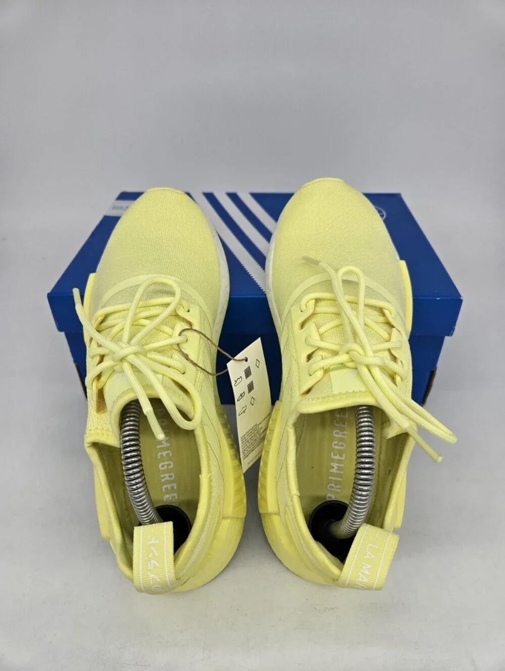 Adidas Women's NMD_R1 GX8382 Pulse Yellow Running Shoes Size 8